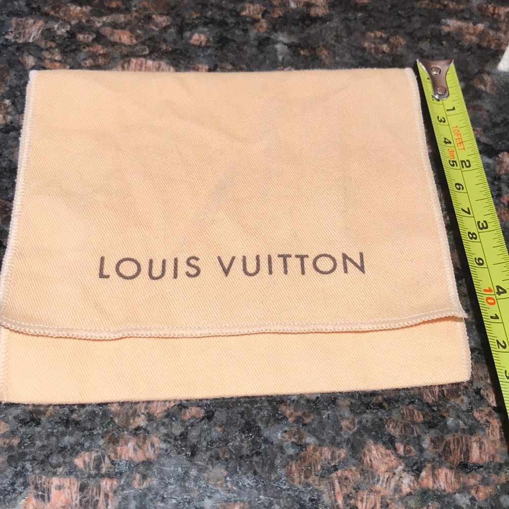 Louis Vuitton wallet dust bag